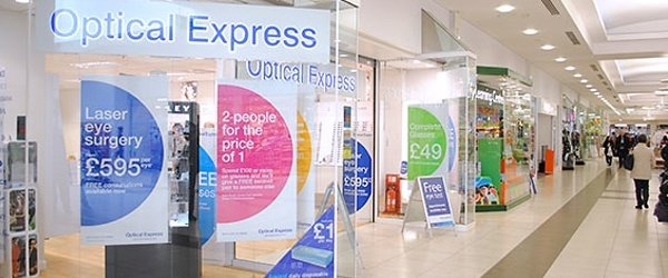 Optical Express banner