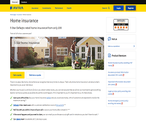 Aviva Home Insurance Discount Code | From £99 May 2021