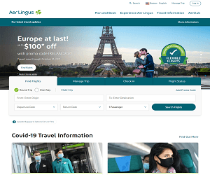 phone number for aer lingus airlines