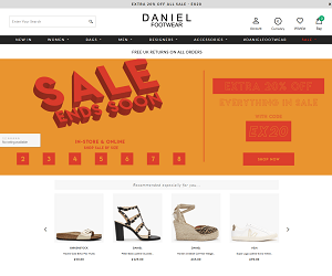 Daniel Footwear Discount Code